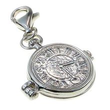 Pocket Watch Sterling Silver Charm