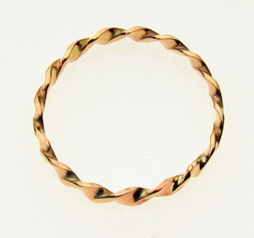 9ct Gold Stacker Ring 2.7 mm width