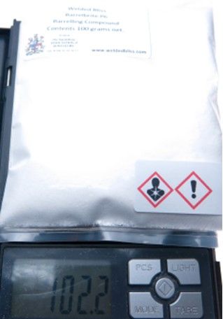 UK Barrelbrite Barrelling Tumbling Gold Silver Copper Polish Burnish Cutting Powder